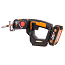 Лобзик-сабельная пила  WORX Axis WX550, 20V, щеточный, с АКБ 2 А/ч и ЗУ + кейс