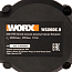 Кусторез  WORX WG260E.9, 61 см, 20V, щеточный, без АКБ и ЗУ