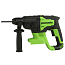 Перфоратор Greenworks GD24SDS2K4,  2 ДЖ, 24V, c 1хАКБ 4 Ач и ЗУ в сумке
