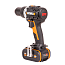 Дрель-шуруповерт  WORX WX352.1, 20V, ударная, бесщеточная, с 2xАКБ 4 А/ч и ЗУ + кейс