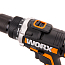 Дрель-шуруповерт  WORX WX183.9, 20V,  бесщеточная, без АКБ и ЗУ
