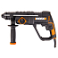 Перфоратор электрический WORX WX337, 2 Дж, 220V, 750 Вт, щеточный