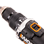 Дрель-шуруповерт  WORX WX372, 20V, ударная, бесщеточная, с 2xАКБ 2 А/ч и ЗУ + кейс