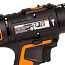 Дрель-шуруповерт Worx WX370, 20V, ударная, щеточная, c 2xАКБ 2 А/ч и ЗУ 2А
