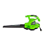 Воздуходув-пылесос Greenworks GBV2800, 220V, 2800 Вт, щеточный