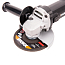 Угловая шлифмашина электрическая WORX WX713, 220V, 125 мм, 800 Вт, щеточная