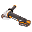 Угловая шлифмашина  WORX WX800, 20V, 115 мм, щеточная, с 2xАКБ 2 А/ч и ЗУ + кейс