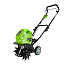 Культиватор  Greenworks G40TLK4, 40V, щеточный, с АКБ 5 А/ч и ЗУ