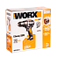 Дрель-шуруповерт  WORX WX102.9, 20V, бесщеточная, без АКБ и ЗУ