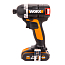 Винтоверт  WORX WX292, 20V, бесщеточный, с 2xАКБ 2 А/ч и ЗУ + кейс