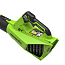 Воздуходув Greenworks G24BIIIK8, 24V, щеточный, с АКБ 8 А/ч и ЗУ 2А