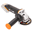 Угловая шлифмашина  WORX WX800.9, 20V, 115 мм, щеточная, без АКБ и ЗУ
