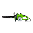 Пила цепная Greenworks GCS1840, 220V, 1800 Вт, 40 см, щеточная