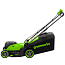 Газонокосилка Greenworks GD24X2LM411K5, 48V, 41 см, с АКБ 2x5 А/ч и ЗУ 2А