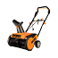 Снегоуборщик электрический WORX WG450E, 220V, 1600 Вт, 46 см, щеточный