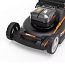 Газонокосилка WORX WG748E, 40V, 46 см, бесщеточная, c 2xАКБ 4 А/ч и двойным ЗУ