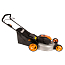 Газонокосилка WORX WG751E, 40V, 48 см, щеточная, с 2xАКБ 4 А/ч и двойным ЗУ