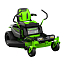 Садовый райдер Greenworks Zero Turn CrossoverT GC82ZT107K8, 82V, 107 см, бесщеточный, c 6xАКБ 8 А/ч и ЗУ 8А