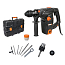 Перфоратор электрический WORX WT344, 5 Дж, 220V, 1250 Вт, щеточный + кейс