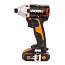 Винтоверт ударный  WORX WX261, 20V, бесщеточный, с 2xАКБ 2 А/ч и ЗУ + кейс