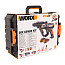 Комбо-набор: Дрель-шуруповерт  WORX WX101.9 + Перфоратор  WORX H3 WX390.1, 20V, щеточная, с 2xАКБ 2 А/ч и ЗУ + кейс с оснасткой