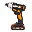 Винтоверт  WORX WX290.1, 20V, щеточный, с АКБ 2 А/ч и ЗУ + кейс
