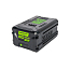 Триммер  Greenworks GD60BCBK4, 60V, 40 см, бесщеточный, с велосипедной ручкой, с АКБ 4 А/ч и ЗУ