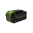 Триммер  Greenworks G40LT30K4, 40V, 30 см, щеточный, с АКБ 4 А/ч и ЗУ
