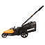 Газонокосилка WORX WG744E, 40V, 40 см, щеточная, с 2xАКБ 4 А/ч и двойным ЗУ