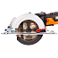Пила дисковая электрическая WORX WX439, 120 мм, 220V, 480 Вт, щеточная + кейс