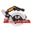 Пила дисковая  WORX WX530.9, 165 мм, 20V, щеточная, без АКБ и ЗУ
