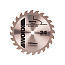 Пильный диск твердосплавный WORX 24T TCT 120х1,2х9,5 мм