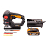 Лобзик-сабельная пила  WORX Axis WX550, 20V, щеточный, с АКБ 2 А/ч и ЗУ + кейс