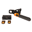 Пила цепная  WORX WG384E, 40V, 35 см, бесщеточная, с 2xАКБ 2 А/ч и двойным ЗУ