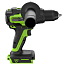 Дрель-шуруповерт Greenworks GD24DD140, 24V, ударная, бесщеточная, 2 А/ч АКБ и 2А ЗУ