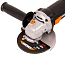 Угловая шлифмашина WORX WX718, 220V, 125 мм, 900 Вт, щеточная + кейс