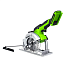 Пила циркулярная Greenworks G24MCS, 115 мм, 24V, бесщеточная, без АКБ и ЗУ