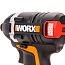 Винтоверт  WORX WX292, 20V, бесщеточный, с 2xАКБ 2 А/ч и ЗУ + кейс