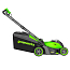 Газонокосилка Greenworks GD40LM411K2, 40V, 41 см, с АКБ 2 А/ч и ЗУ 2А
