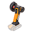 Угловая шлифмашина  WORX WX801.9, 20V, 76 мм, щеточная, без АКБ и ЗУ