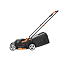 Газонокосилка WORX WG730E, 20V, 30 см, бесщеточная, c АКБ 4 А/ч и ЗУ