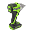 Гайковерт ударный Greenworks IW5500 24V , бесщеточный, АКБ 8 A/ч + 2 А зарядка