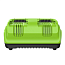Двойное зарядное устройство Greenworks G24X2C8, 24V, 8А
