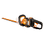 Кусторез  WORX WG284E.1, 40V, 60 см, щеточный, с 2xАКБ 2 А/ч и двойным ЗУ