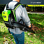 Воздуходув ранцевый  Greenworks GD60BPB, 60V, бесщеточный, без АКБ и ЗУ