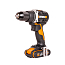 Дрель-шуруповерт  WORX WX102, 20V, бесщеточная, с 2xАКБ 2 А/ч и ЗУ + кейс