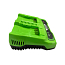 Зарядное устройство для 2-х аккумуляторов Greenworks G40UC2, 40V, 2А