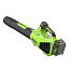 Воздуходув Greenworks G24BIIIK8, 24V, щеточный, с АКБ 8 А/ч и ЗУ 2А