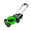 Газонокосилка Greenworks GD40LM48SP, 40V, 48 см, самоходная, бесщеточная, без АКБ и ЗУ