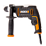 Дрель электрическая WORX WX317.2, 220V, 600 Вт, ударная, щеточная